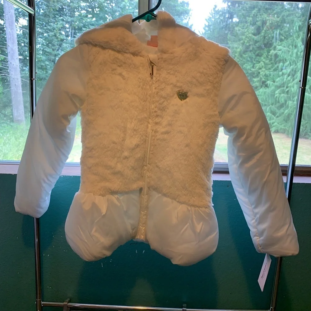 Juicy Couture Faux Jacket Big Girl New With Tags